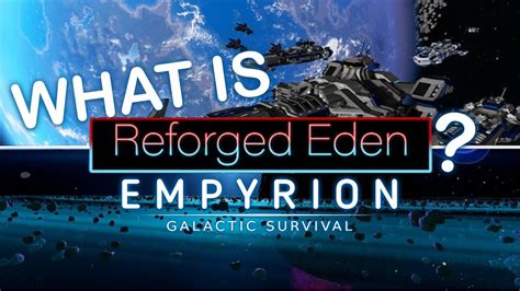 Welcome to a brand new season for Empyrion. . Empyrion reforged eden progression guide